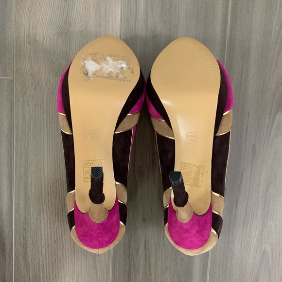 New BCBG Linden Colour Block Heels, Size 7.5 - Picture 7 of 9